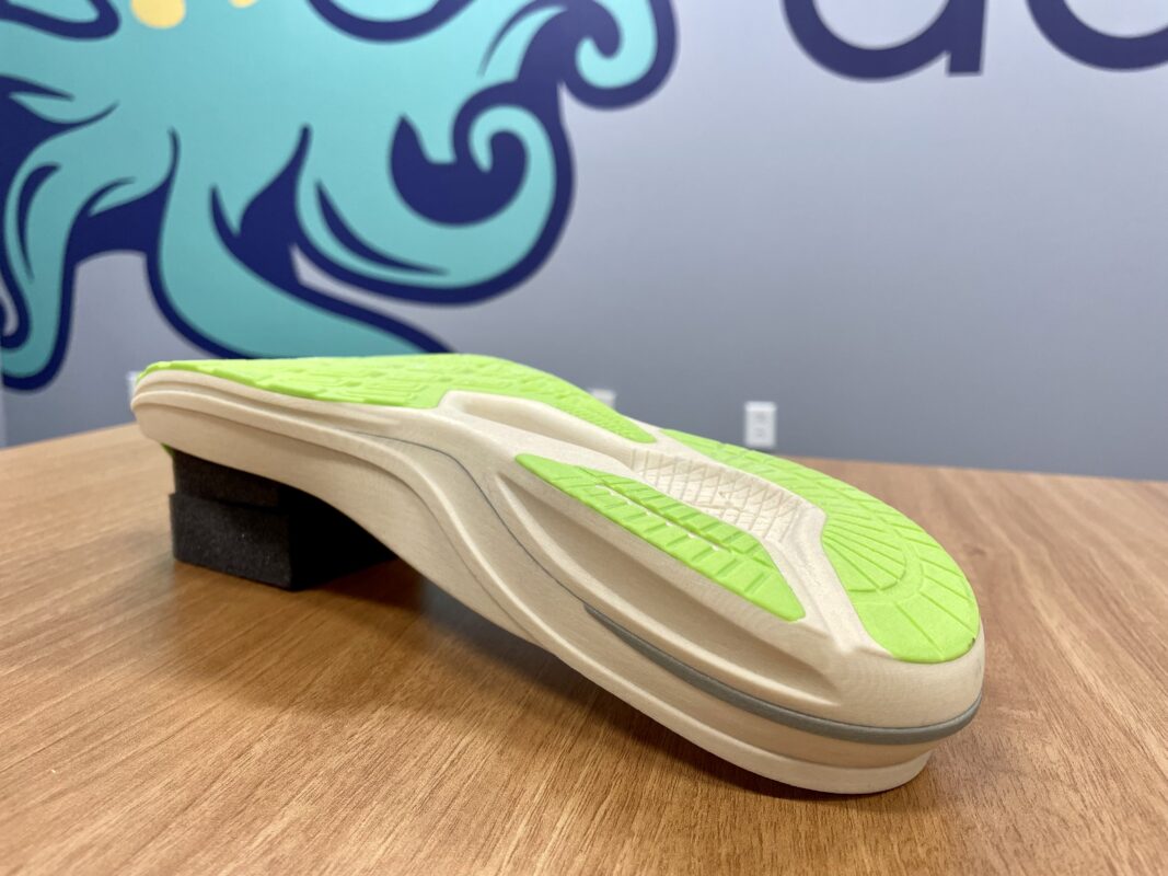 Molly Seidel won the Bronze in the Olympics wearing this Shoe that was initially designed and tested using 3D printing! 